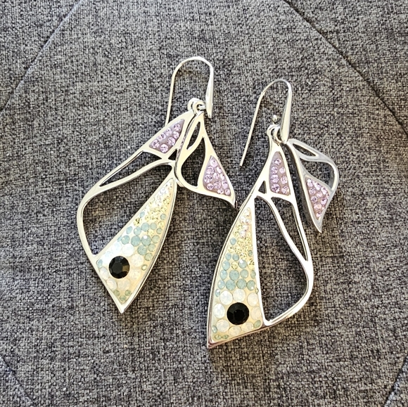 Swarovski fish earings - Picture 4 of 4